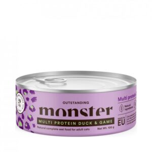 Monster Cat Adult Multiprotein duck/game can