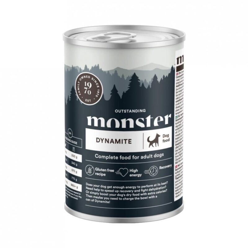 Monster Adult Dog Dynamite can 400g