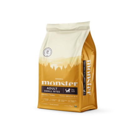 Monster adult dog small bites Original chicken