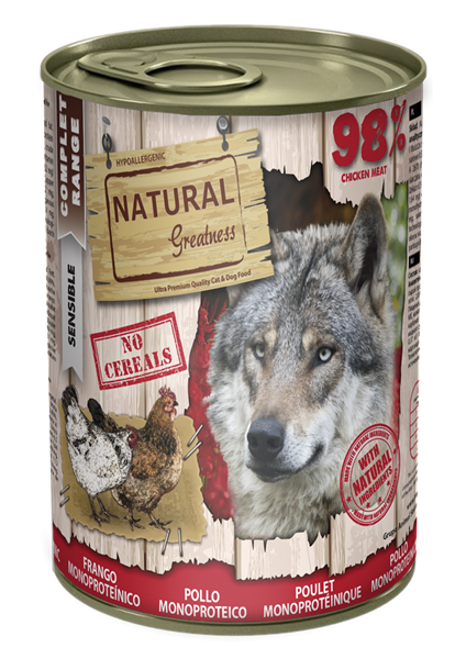 Natural Greatness Chicken Monoprotein 400gr