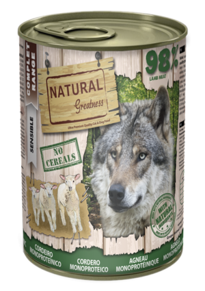 Natural Greatness Lamb Monoprotein 400gr
