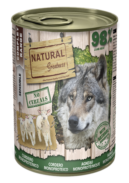 Natural Greatness Lamb Monoprotein 400gr