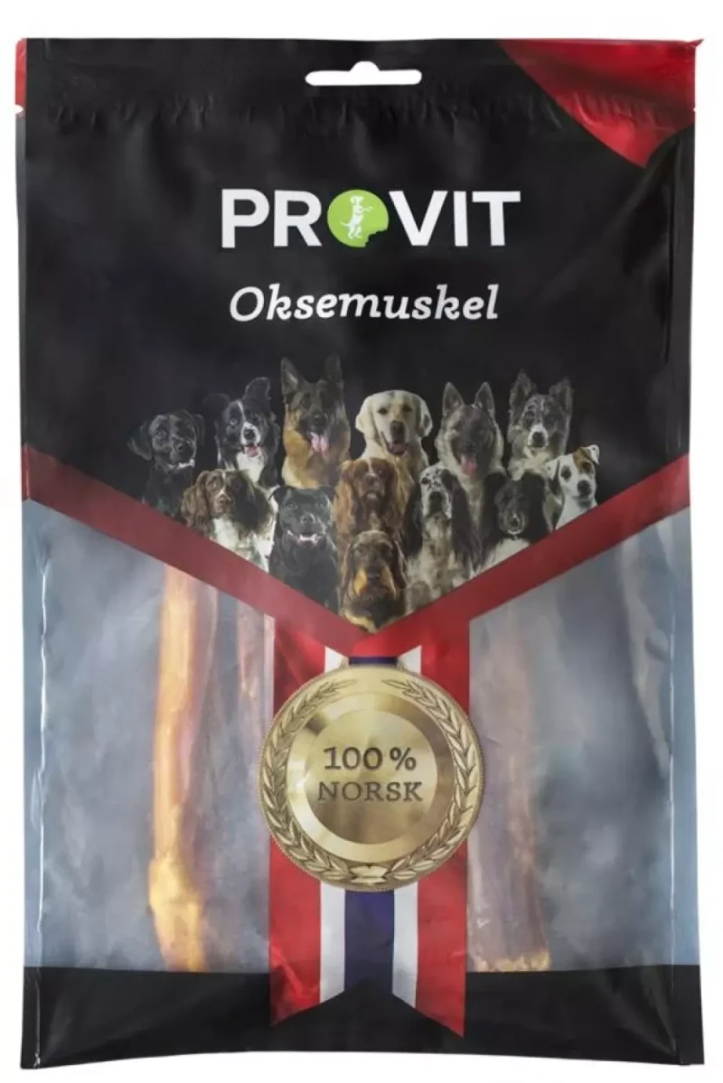 PROVIT tørka Oksemuskel 3stk