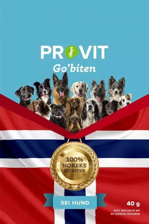 PROVIT frysetørket Sei til hund