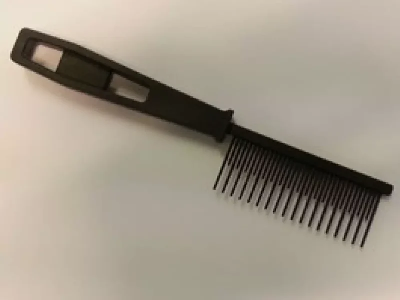 Flokekam antistatisk