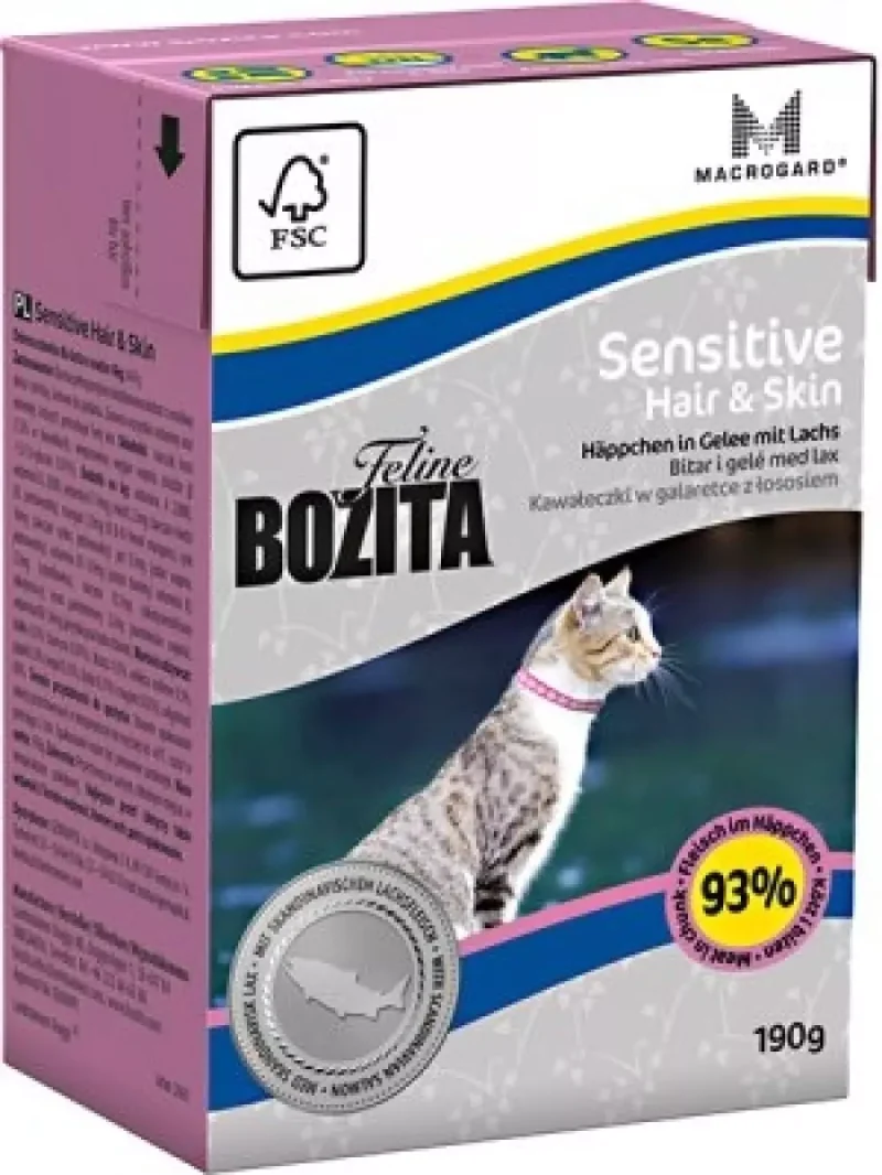 Bozita Feline Hair & Skin, 190g