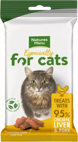 Natures Menu Snacks Kylling,Lever og Svin 60g