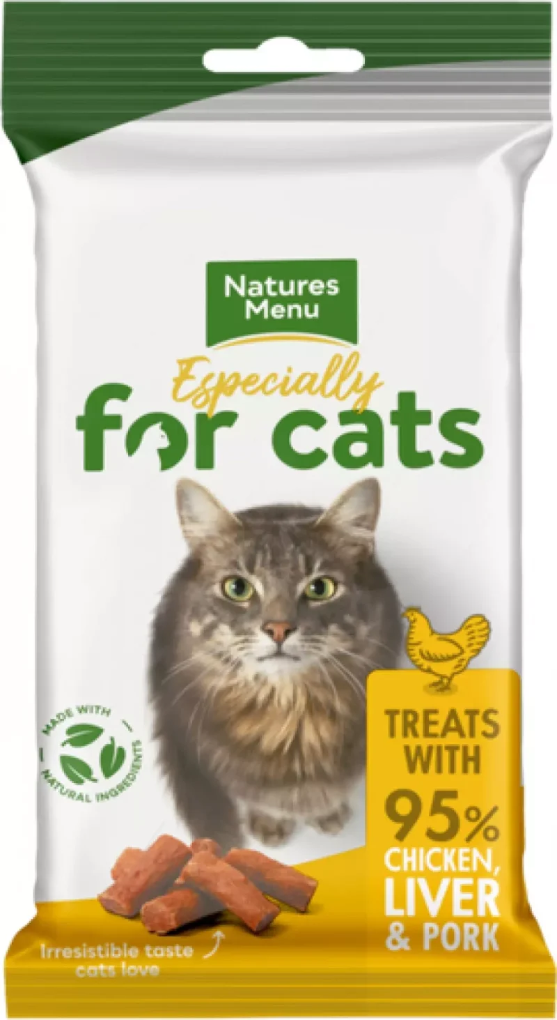 Natures Menu Snacks Kylling,Lever og Svin 60g
