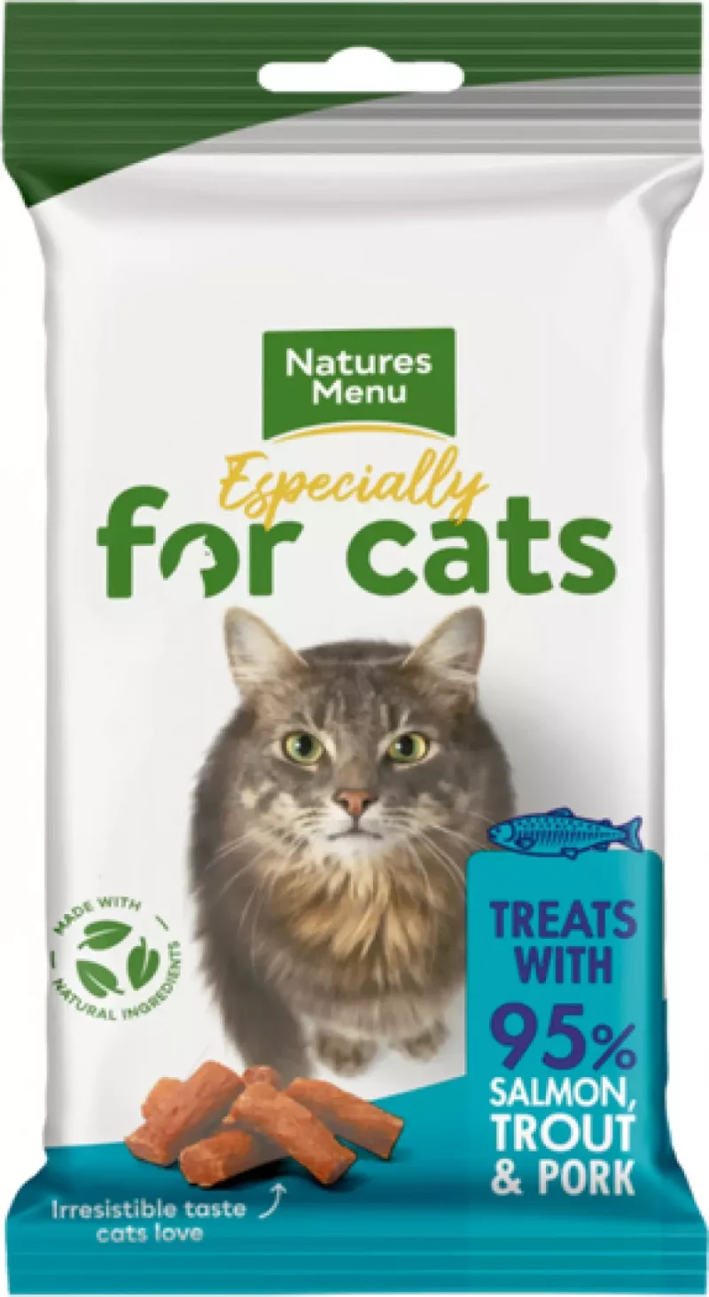 Natures Menu Snacks Laks,Ørret og Svin 60g