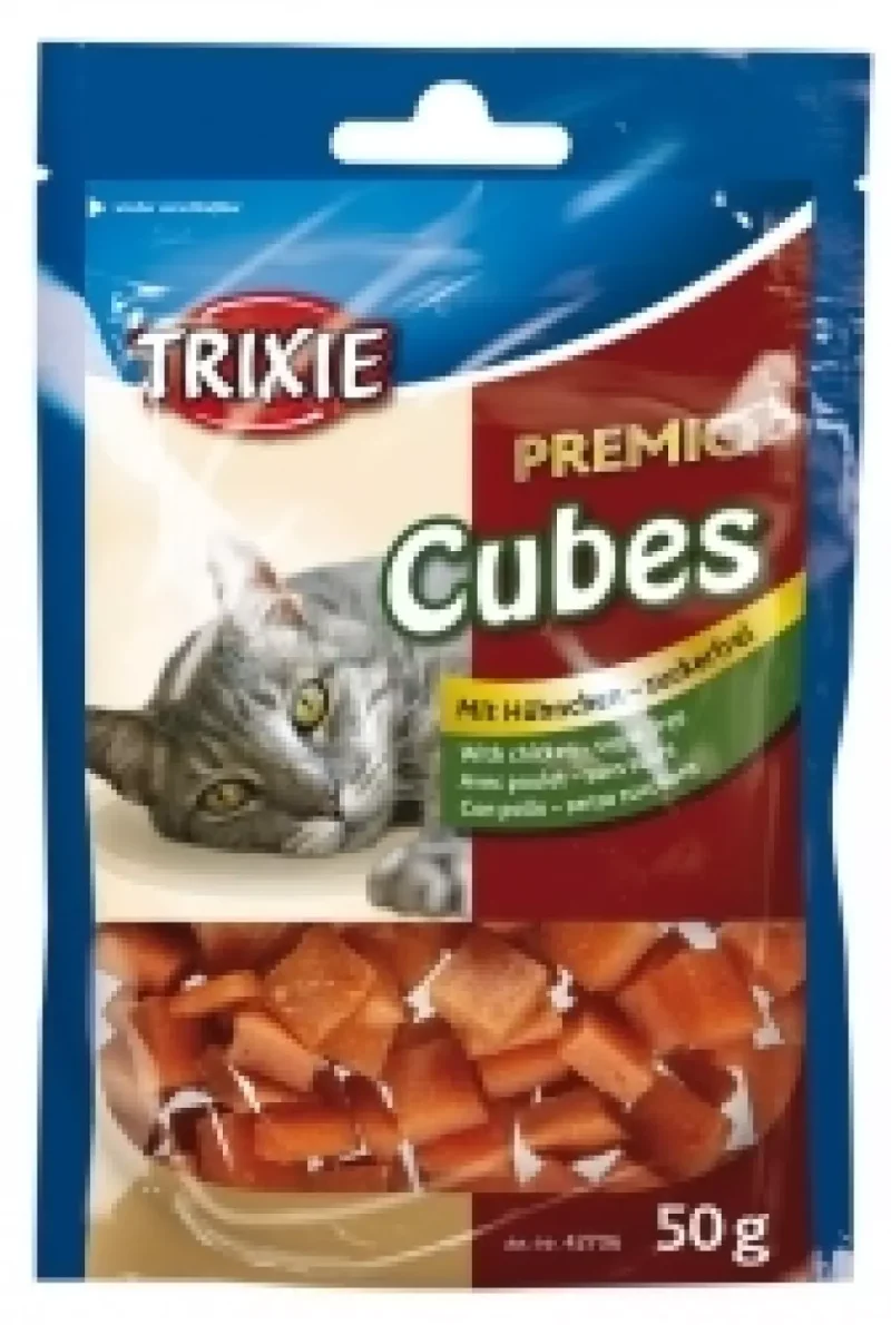 Chicken Cubes 50gr godbiter til katt