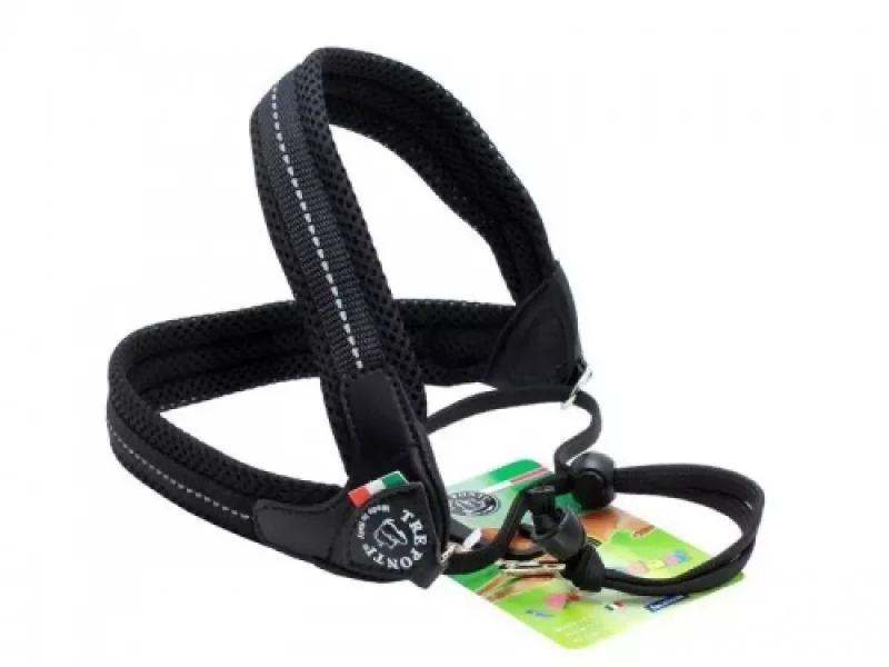 Hundesele Tre ponti Mesh Svart