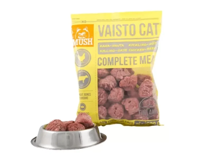 MUSH Basic Katt Kylling-storfe 800g