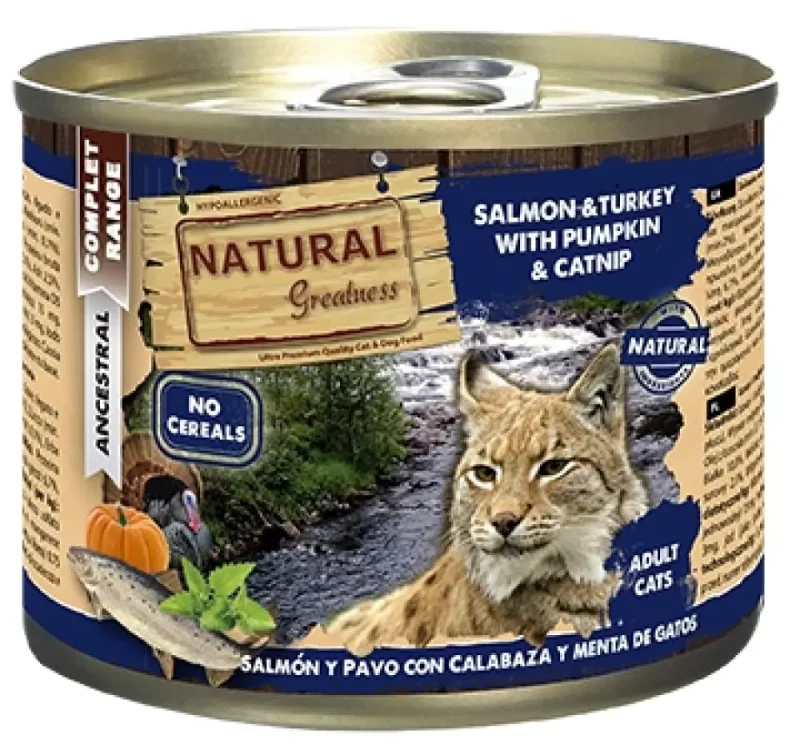 Natural Greatness Kalkun med Laks 185gr