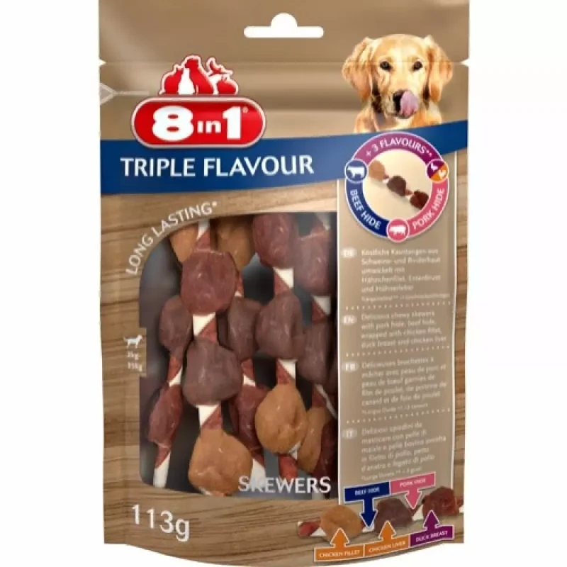 8in1 Delights Triple Flavour Skewers