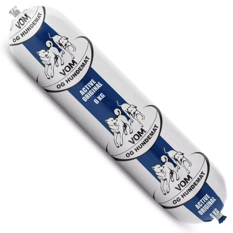 VOM storkartong 3 x 6kg Active med laks