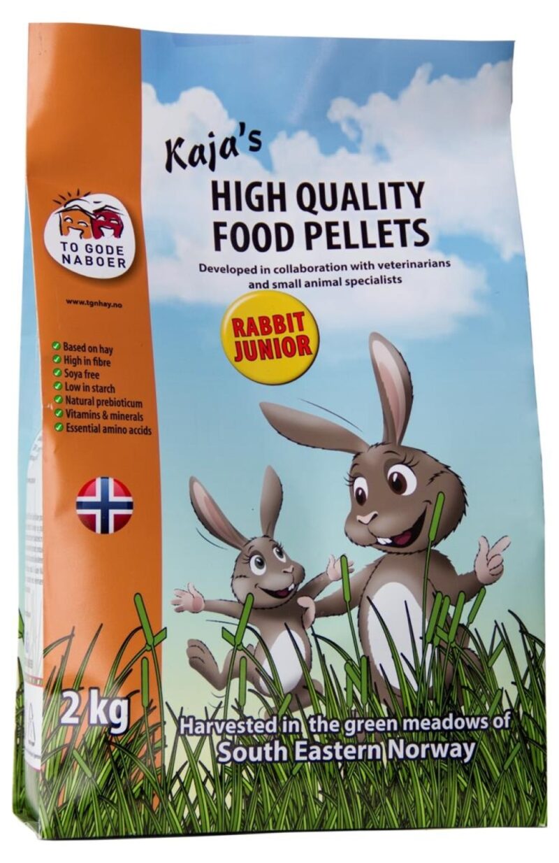 To gode naboer kaninpellets Junior 2kg