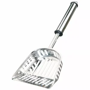 Kattetoalettspade i rustfritt stål