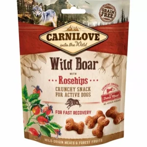 Carnilove crunchy snack Villsvin & nype