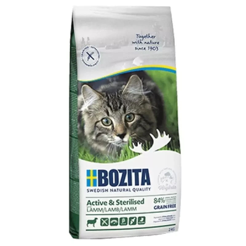 Bozita Feline active & sterilised grainfree lamb