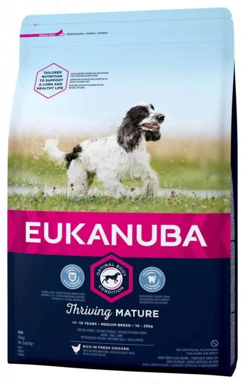 Eukanuba Mature Medium Breed