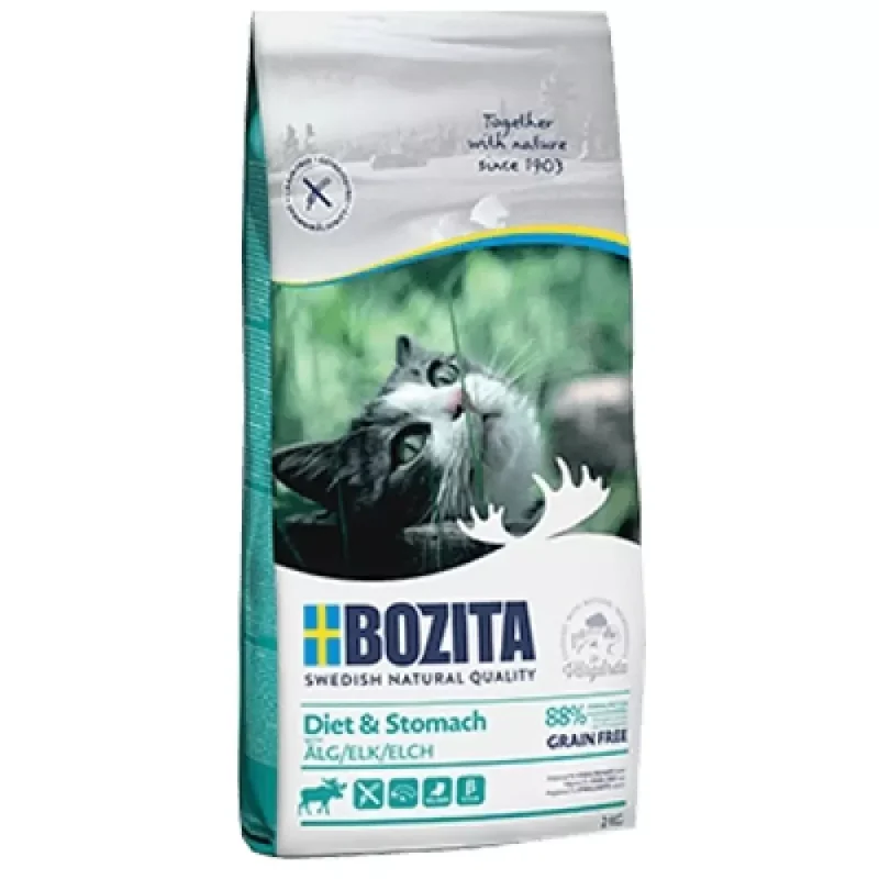 Bozita Feline Diet & Stomach grainfree Elk