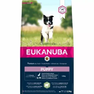 Eukanuba Puppy Small/Medium Breed Lam & Ris