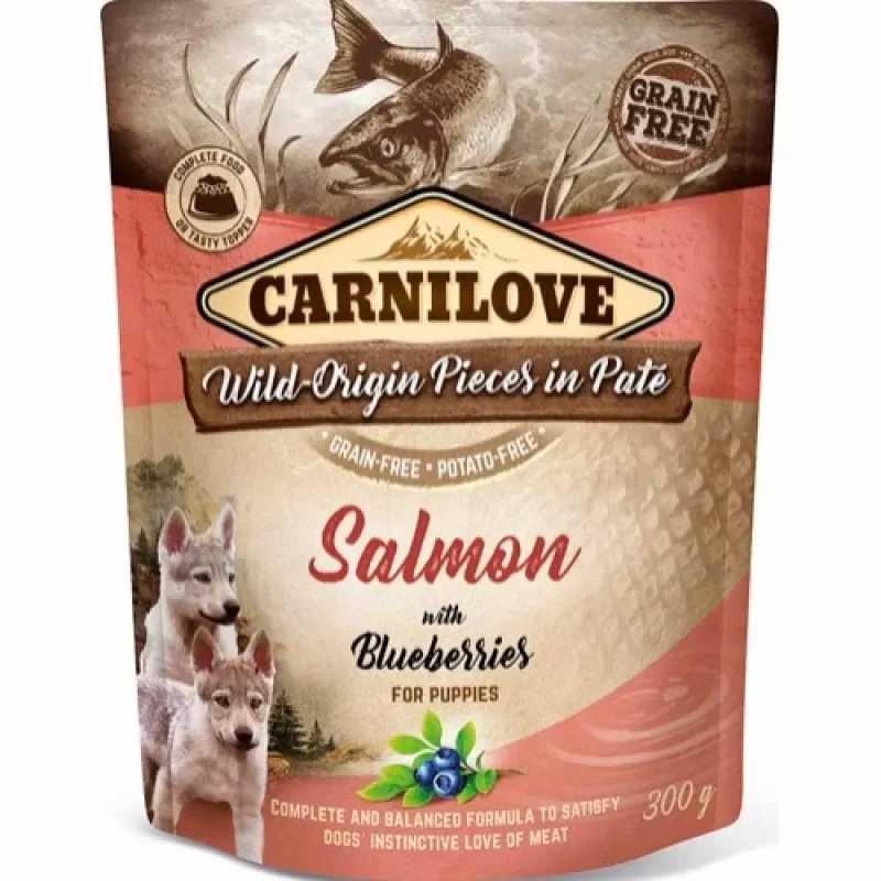 Carnilove pouch pate Puppy Salmon