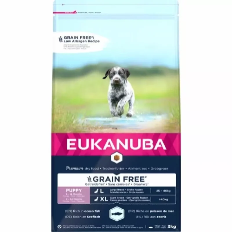 Eukanuba Puppy Large Breed Grain Free Ocean Fish