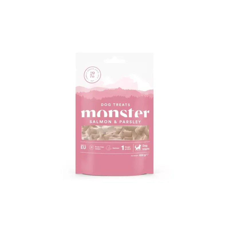 Monster Baked Treats All Breed Salmon 100 g
