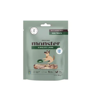Monster Dog Treats Freeze dried Lamb 45 g