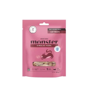 Monster Cat Treats Freeze dried Pork 40 g
