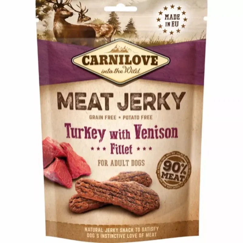 Carnilove Meat Jerkey Turkey with venison