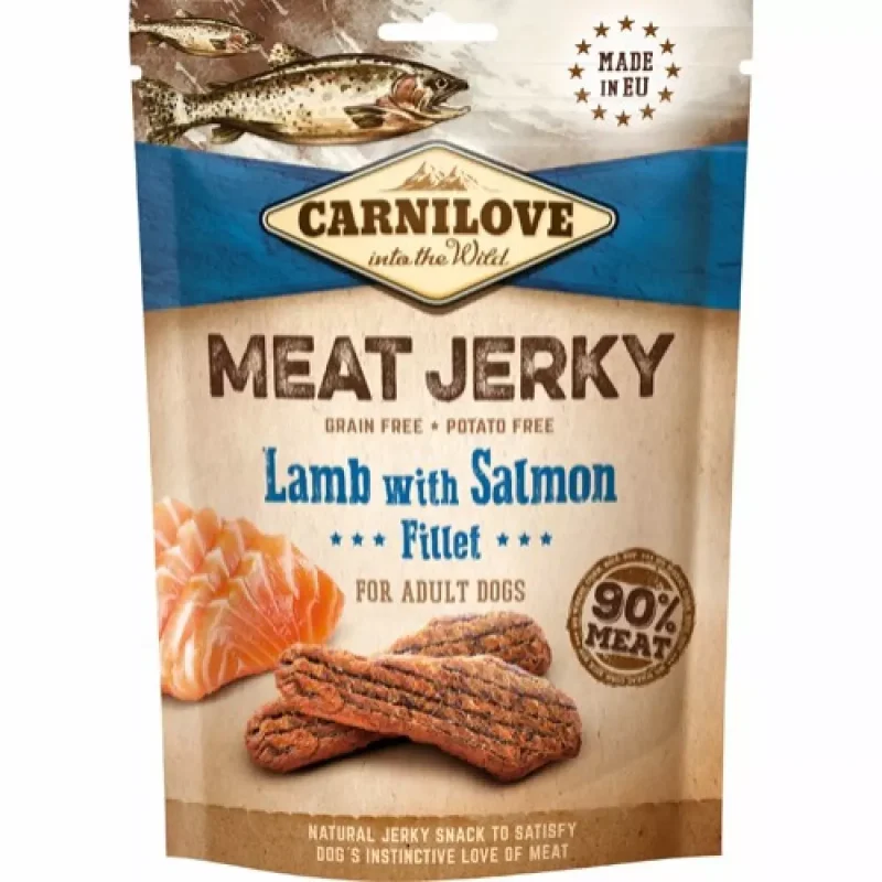 Carnilove Meat Jerkey Lamb with salmon
