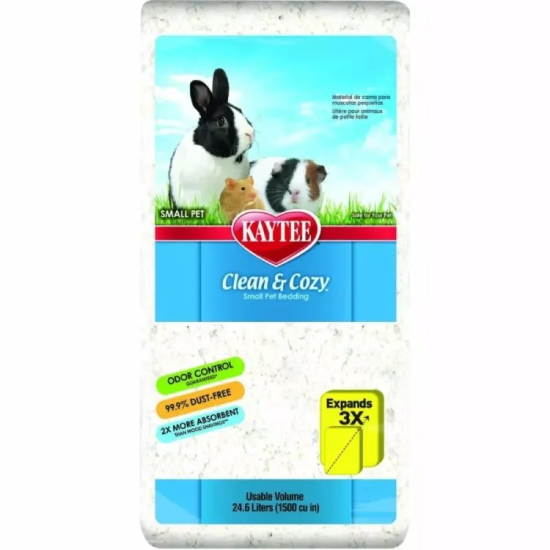 Burstrø Kaytee Clean & Cozy White 24,6L