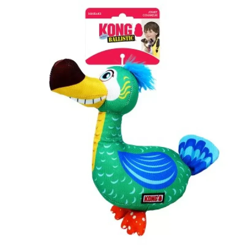Hundeleke Kong Ballistic Vibez Birds M/L