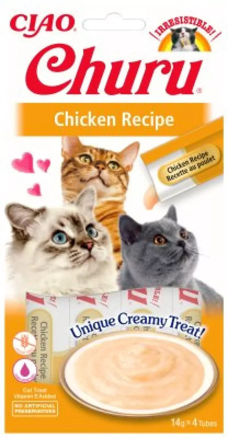 Kattegodis Churu chicken flavour 4stk