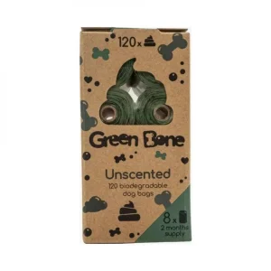 Hundeposer Green Bone Unscented 8 PK / 120 poser