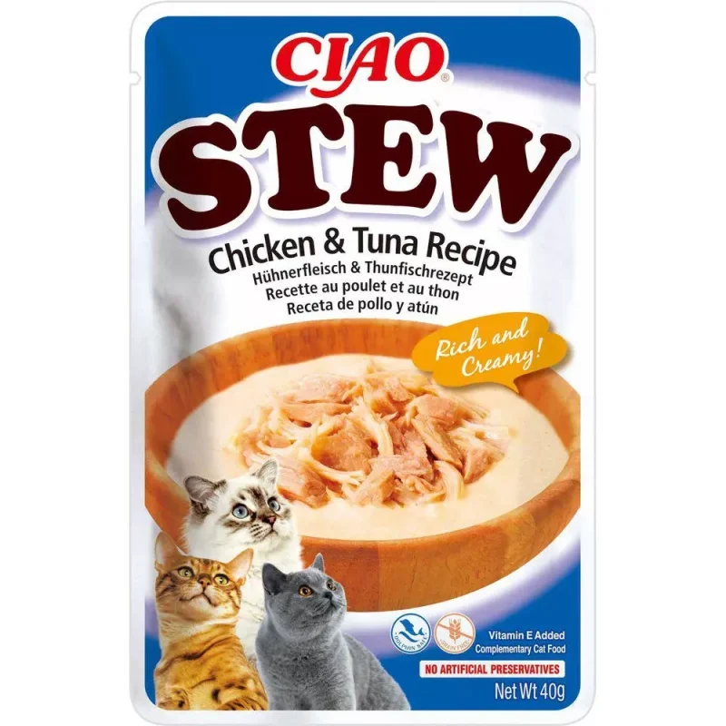 Churu Chicken Stew With Chicken & Tuna 40g