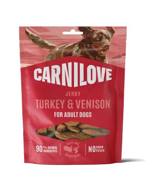 Carnilove Meat Jerkey Turkey with venison