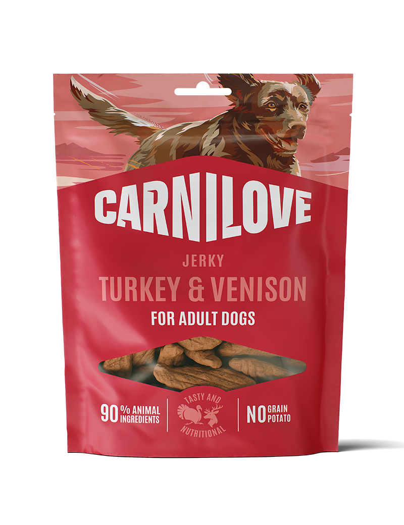 Carnilove Meat Jerkey Turkey with venison