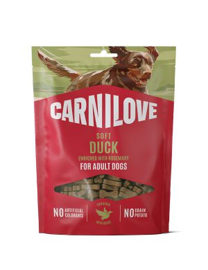 Carnilove soft snack And og Rosmarin 200g