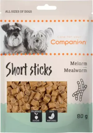Companion short sticks mealworm