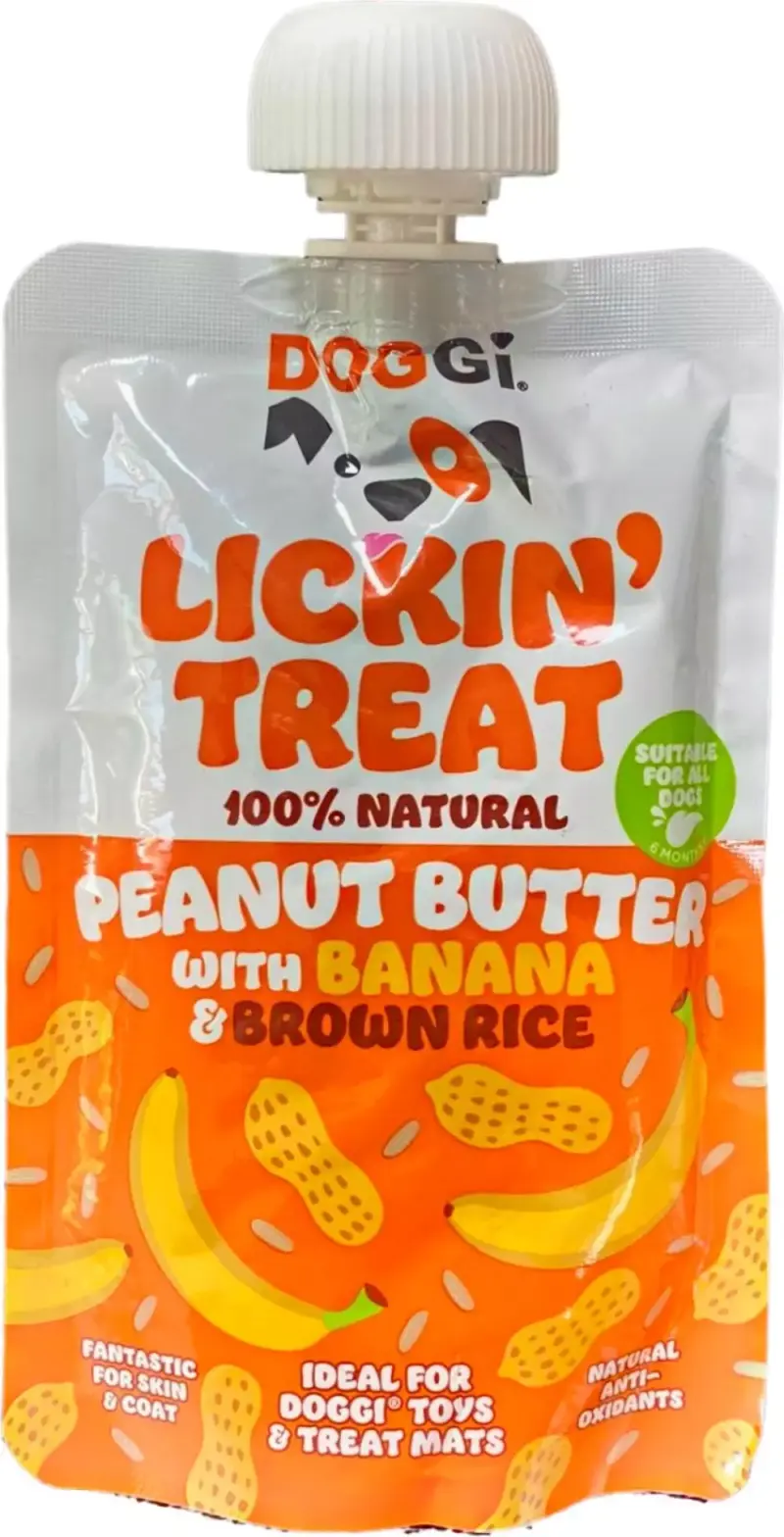 DOGGI Lickin' treat peanutbutter