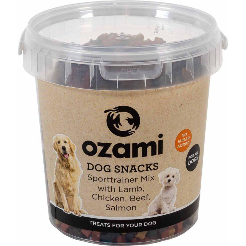 Hundegodbiter Sporttrainer mix 500g Ozami