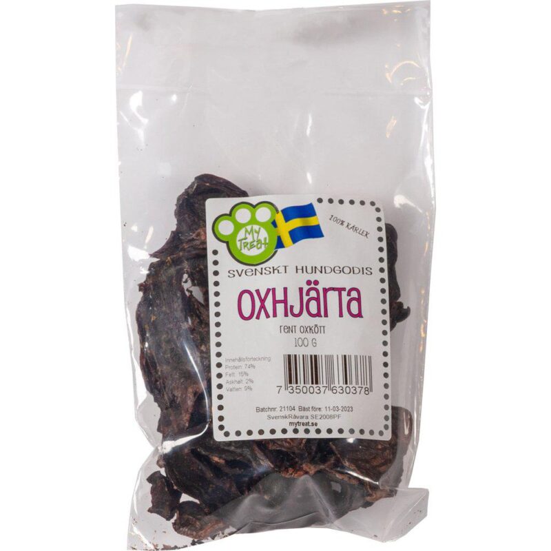 Okse hjerte 100g