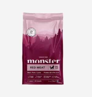 Monster Dog Adult Red Meat