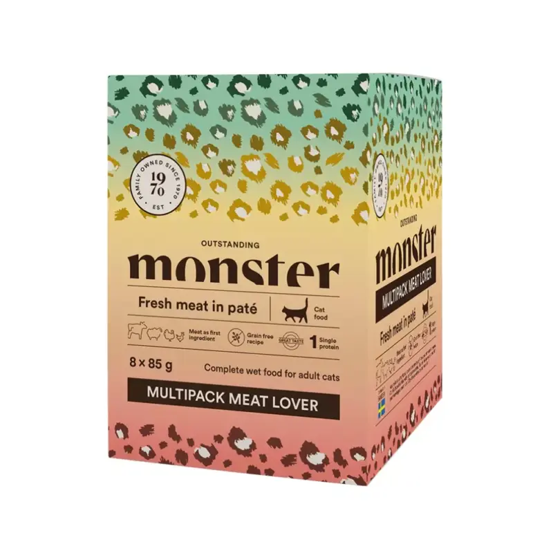 Monster Cat Adult Multipack Meat Lover