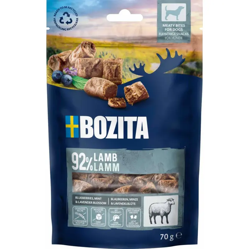 Bozita Snacks Bites Lamb 70g