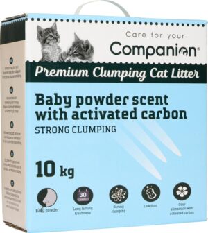 Companion Kattesand babypudderduft 10kg