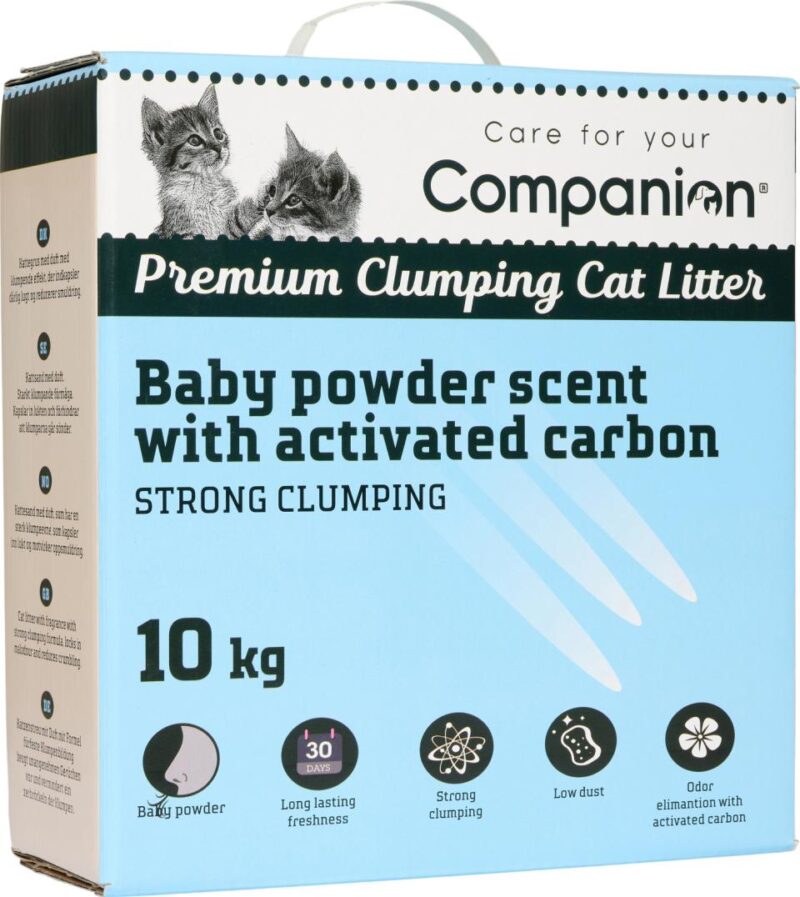 Companion Kattesand babypudderduft 10kg
